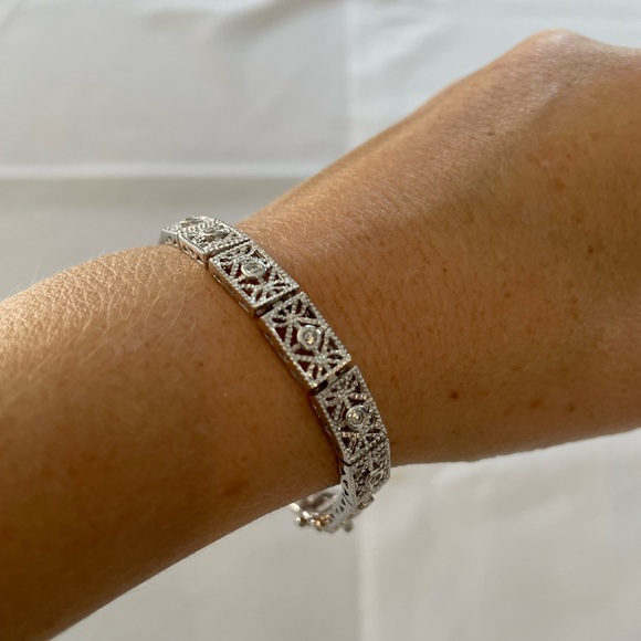 Vintage sterling bracelet - Picture 1 of 4